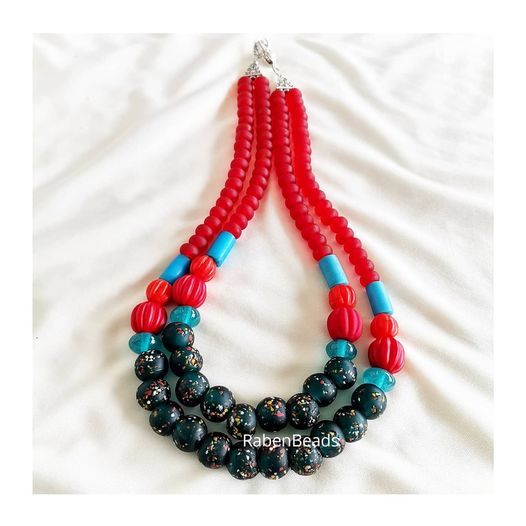 RB Double Layered Necklaces