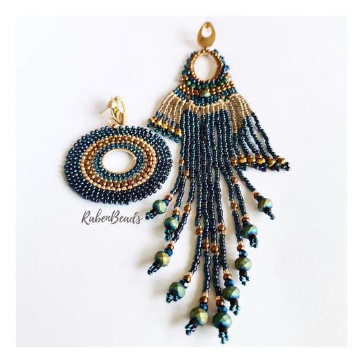 RB Mismatched Statement Earrings