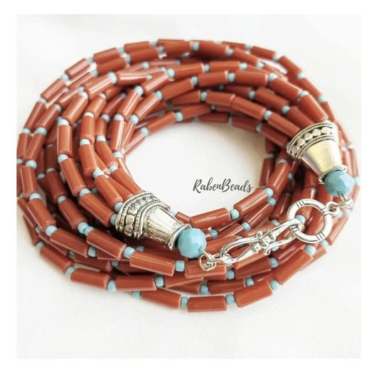 RB Multiple Layer Boa Tulang Necklace