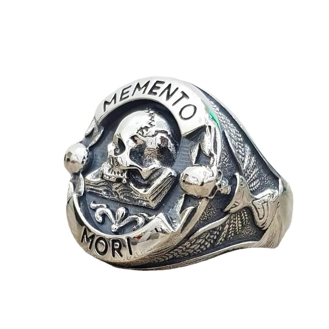 Memento Mori Skull Ring Alloy Personalized Ring