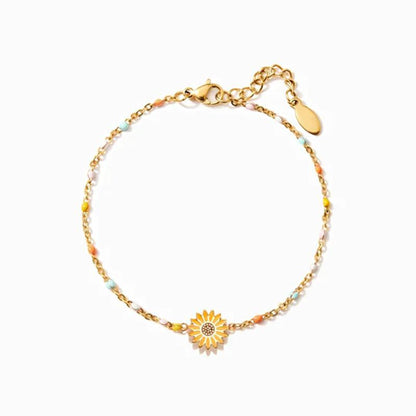 Women Sunflower Electric Bracelet