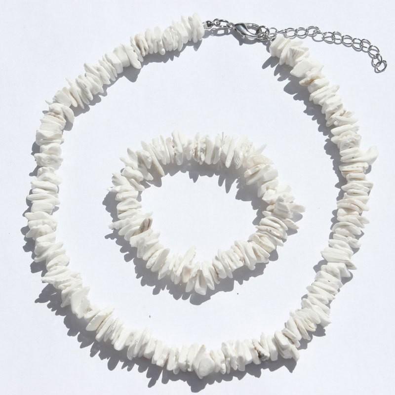 Natural Crushed Shell Handmade Necklace