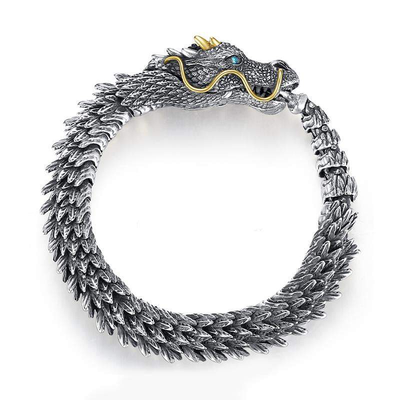 High Quality Viking Dragon Men Bracelet