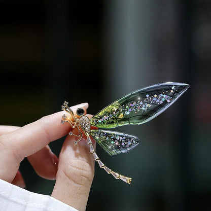 Wings Dragonfly Brooch Butterfly Corsage Bee Pin