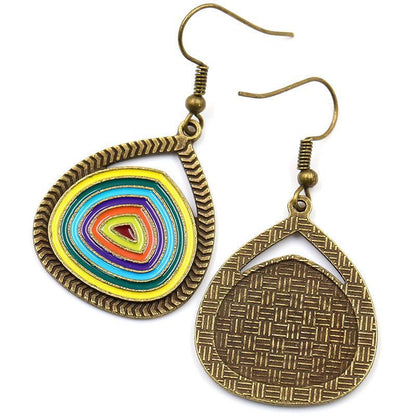 Women's Bohemian Vintage Water Drop Earrings