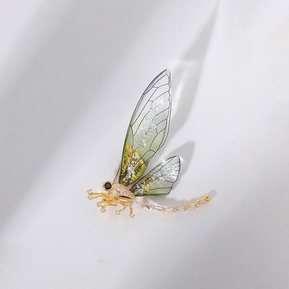 Wings Dragonfly Brooch Butterfly Corsage Bee Pin