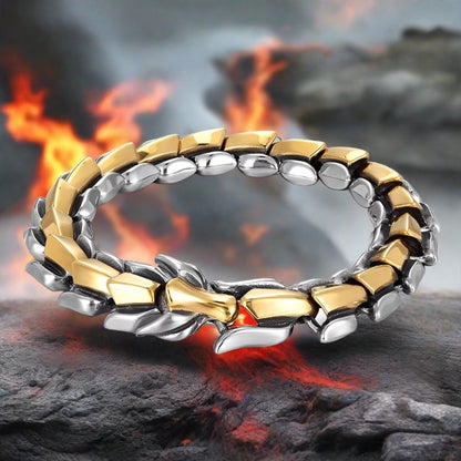 Hip Hop Dragon Head Bracelet