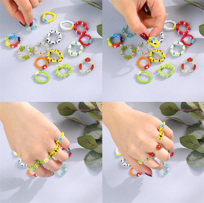 Women's Bead Ring Fashion Jewelry