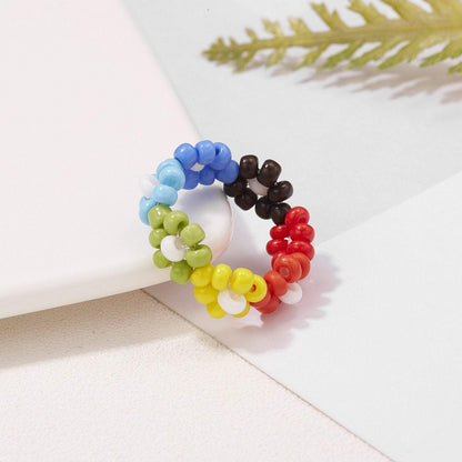 Women's Bead Ring Fashion Jewelry