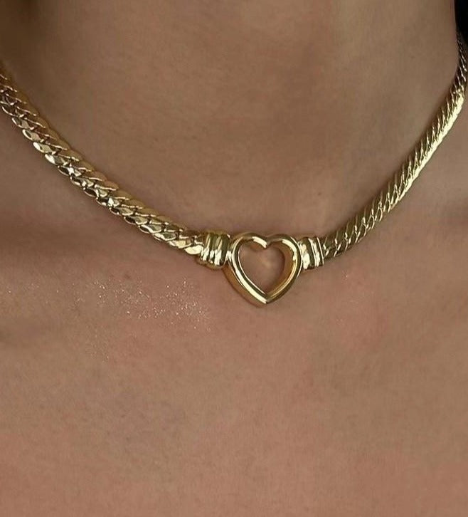 Heart Shape Stainless Steel Necklaces