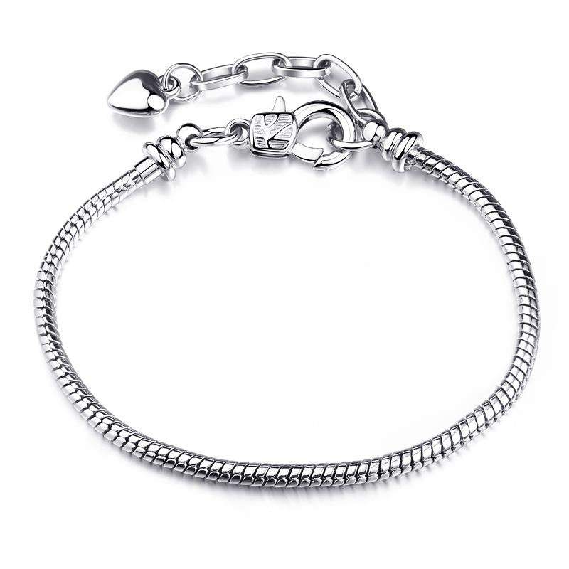 Snake Chain DIY Charm Bracelet